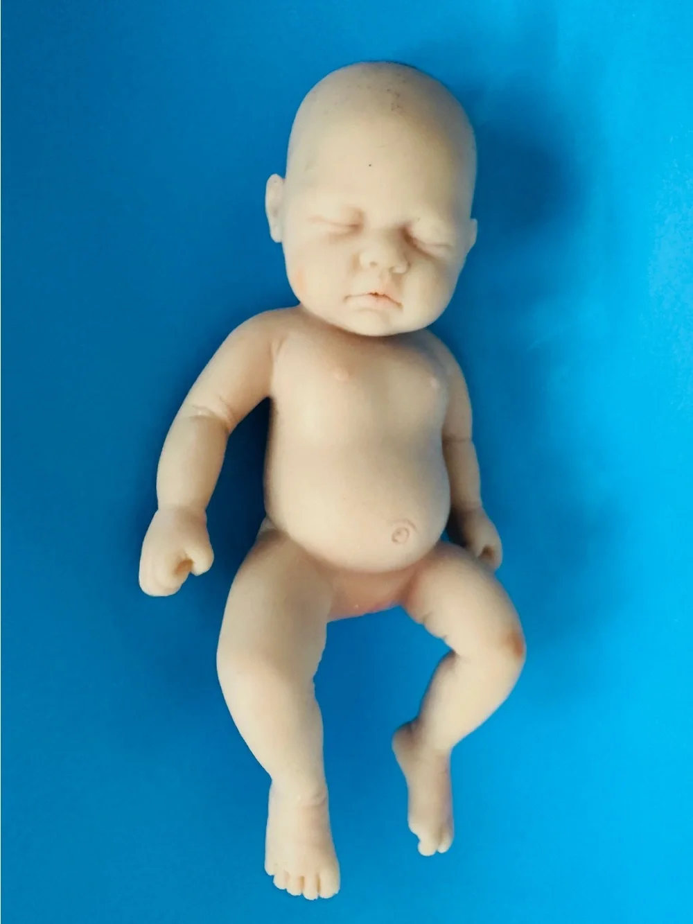 NewtotLove 7” Silicone Baby Girl Micro Preemie Newborn Doll Skin Tone Realistic